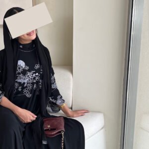 عباية رقة الزهور